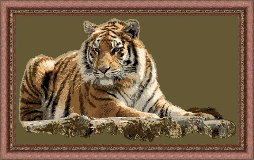 Гоблен - Амурски тигър